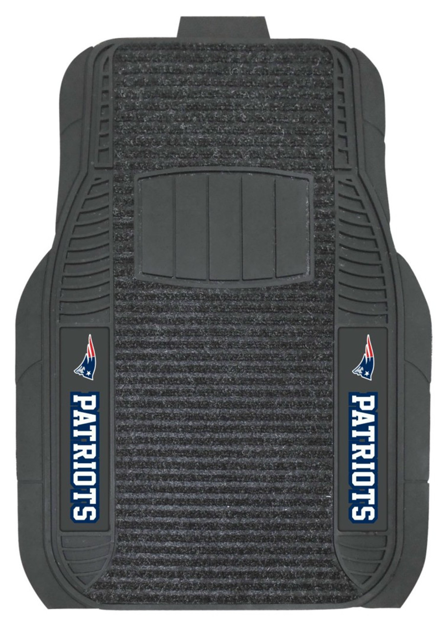 Fanmats New England Patriots Car Mats Deluxe Set