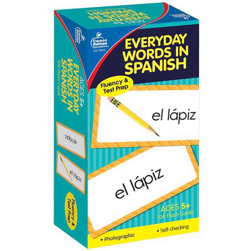 Carson-Dellosa Pub Group FLASH CARDS EVERYDAY WORDS IN