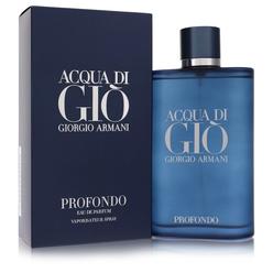 Giorgio Armani 390411 Acqua Di Gio Profondo Eau De Parfum Spray for Men - 6.7 oz