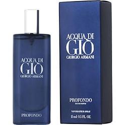Giorgio Armani 406816 Acqua Di Gio Profondo Eau De Parfum Spray for Men - 0.5 oz