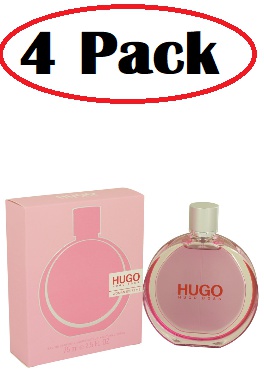 Hugo Boss 4 Pack of Hugo Extreme by Hugo Boss Eau de Parfum Spray 2.5 oz
