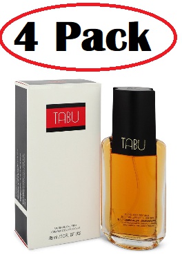 Dana 4 Pack of TABU by Dana Eau De Cologne Spray 3 oz