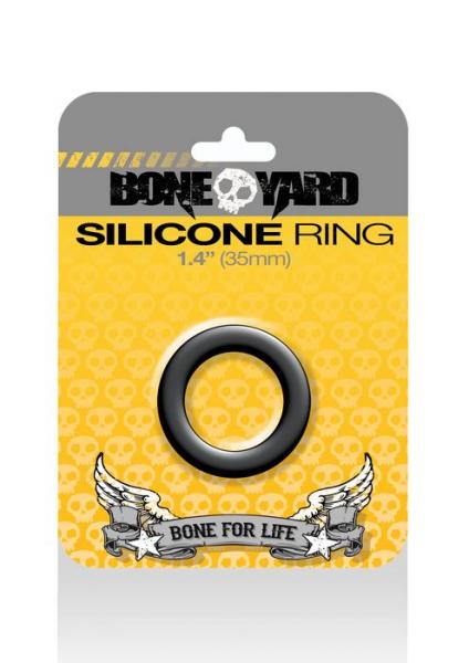 Rascal Toys Boneyard Silicone Ring 1.4 inches Black