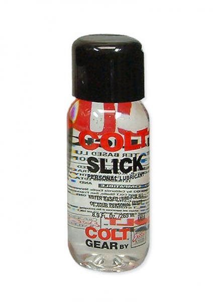 California Exotic Novelties Bundle Package Of  COLT SLICK LUBRICANT 8.9 OZ WATER BASED And a Bottle of 1.7 -oz iLube Personal Silicone Lubricant