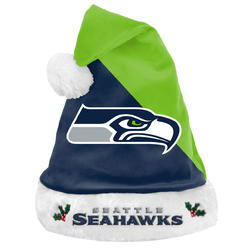 Forever Collectibles 9418584387 Seattle Seahawks Basic 2020 Santa Hat