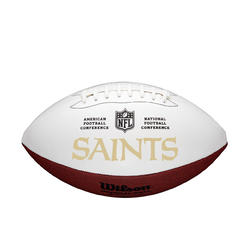 Wilson 8776895666 NFL New Orleans Saints Autographable Football - Full Size