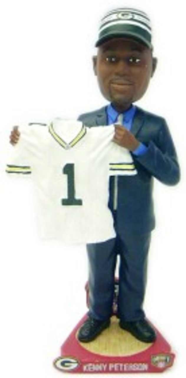 Forever Collectibles Green Bay Packers Kenny Peterson Draft Pick Forever Collectibles Bobblehead