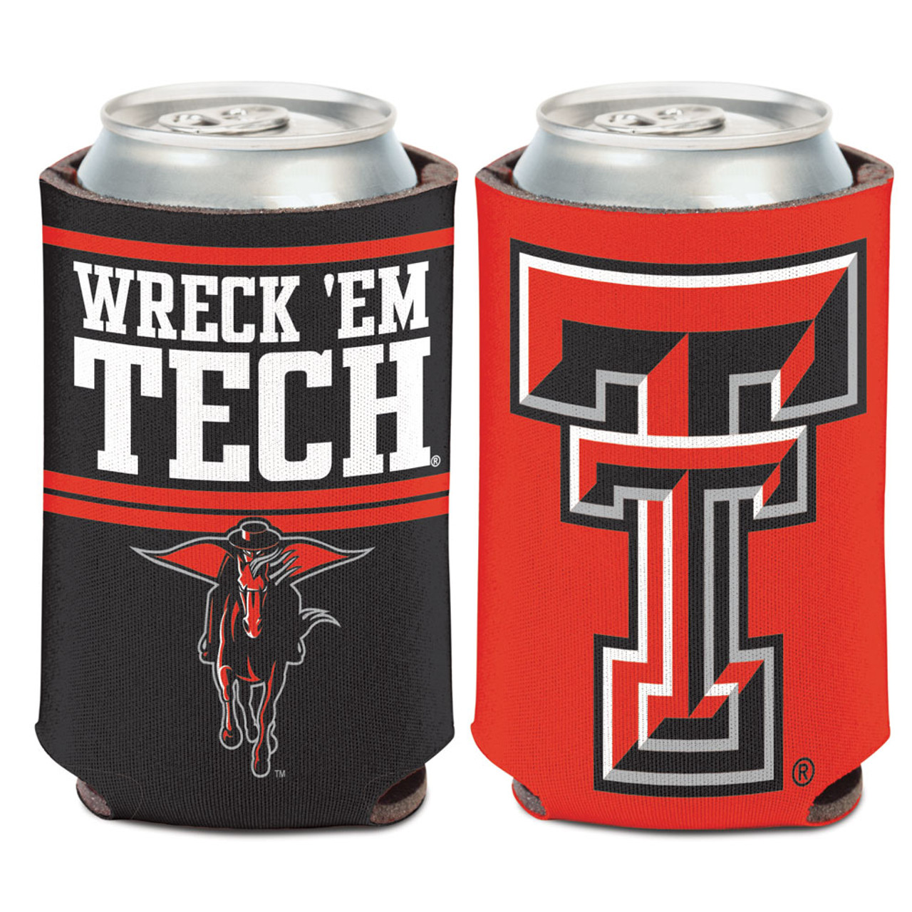 Wincraft Texas Tech Red Raiders Can Cooler Slogan Design Special Order
