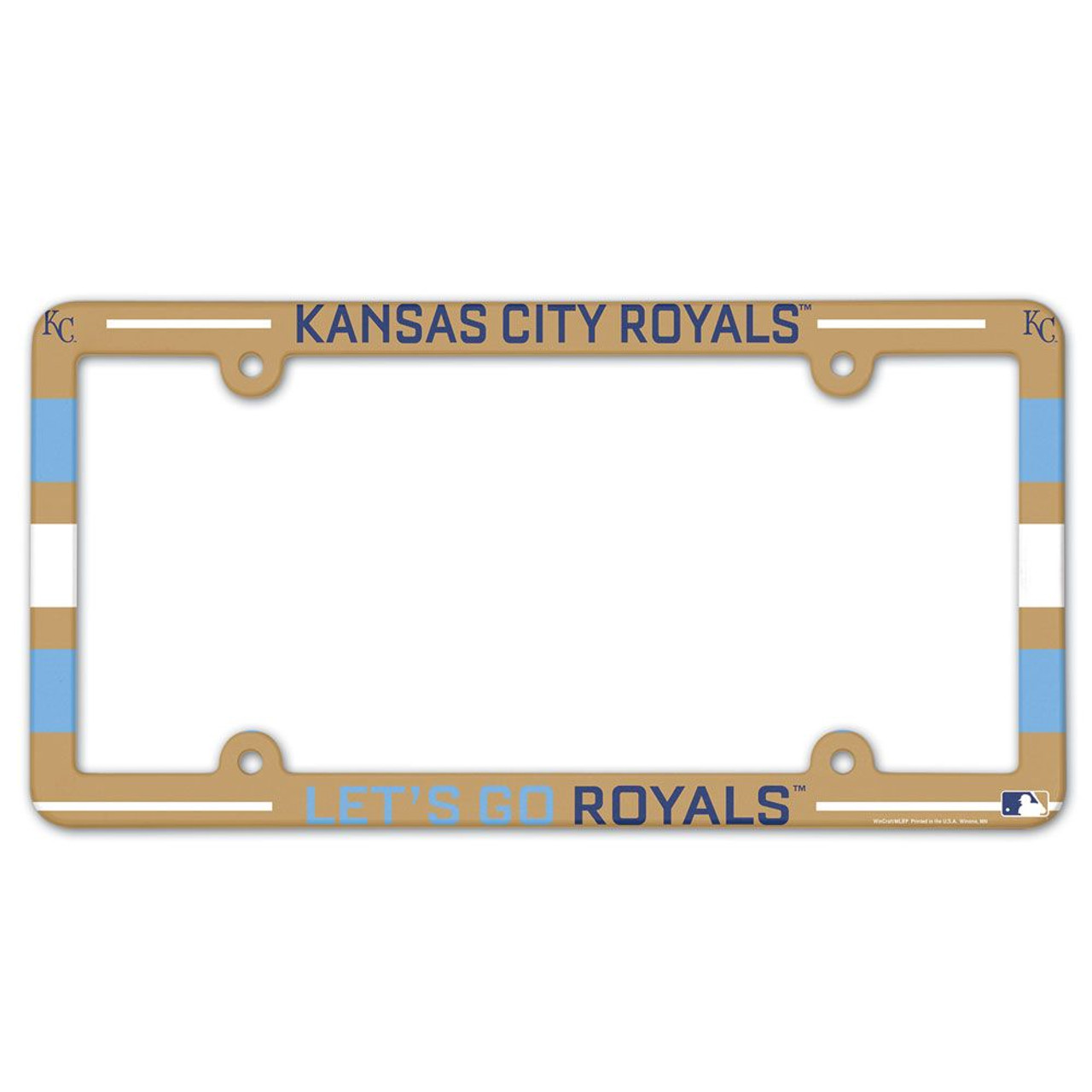 Wincraft Kansas City Royals License Plate Frame - Full Color