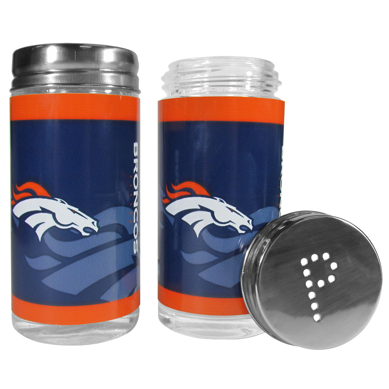 Siskiyou Denver Broncos Salt and Pepper Shakers Tailgater