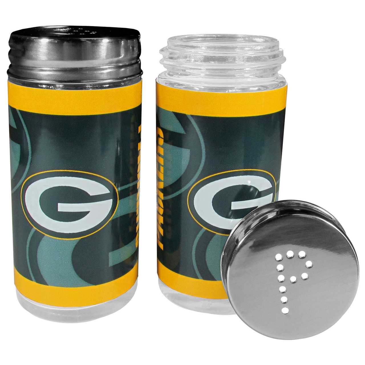 Siskiyou Green Bay Packers Salt and Pepper Shakers Tailgater