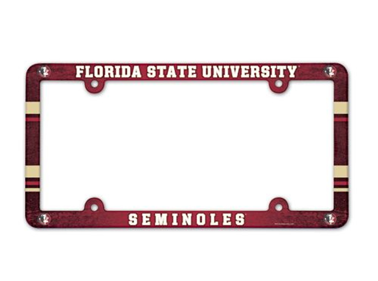 Wincraft Florida State Seminoles License Plate Frame - Full Color