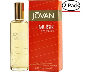 JOVAN MUSK by Jovan COLOGNE CONCENTRATED SPRAY 3.25 OZ for WOMEN  100% Authentic