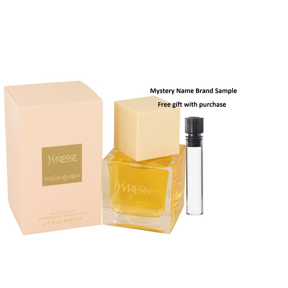 Yvresse by Yves Saint Laurent Eau De Toilette Spray 2.7 oz And Mystery Name brand sample vile