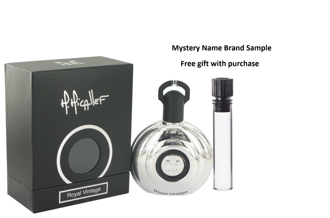 M. Micallef Royal Vintage by M. Micallef Eau De Parfum Spray 3.3 oz And a Mystery Name brand sample vile