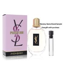 Yves Saint Laurent Parisienne by Yves Saint Laurent Eau De Parfum Spray 3 oz And a Mystery Name brand sample vile