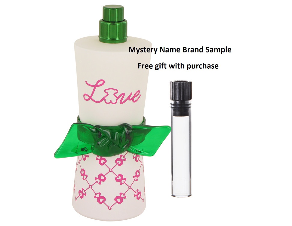 Tous Love Moments by Tous Eau De Toilette Spray (Tester) 3 oz And a Mystery  Name brand sample vile