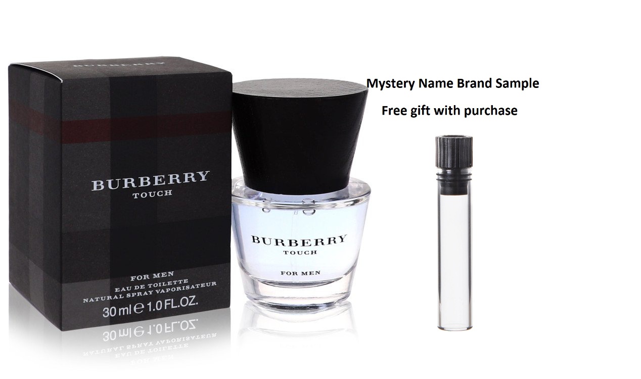 BURBERRY TOUCH by Burberry Eau De Toilette Spray 1 oz And a Mystery Name  brand sample vile