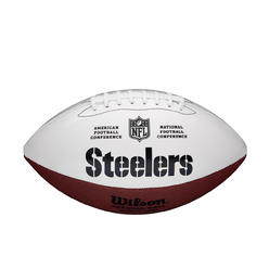 Wilson 8776895670 NFL Pittsburgh Steelers Autographable Football - Full Size