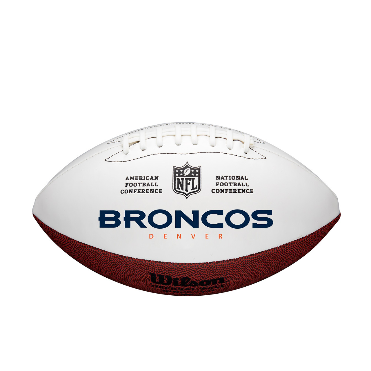 Wilson 8776895653 NFL Denver Broncos Autographable Football - Full Size