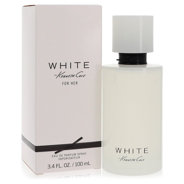 Kenneth Cole White Eau De Parfum Spray 3.4 oz For Women 100% authentic perfect as a gift or just everyday use
