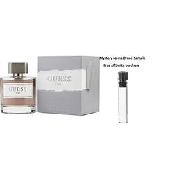 GUESS 1981 by Guess EDT SPRAY 3.4 OZ for MEN And a Mystery Name brand sample vile