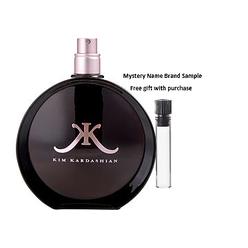 KIM KARDASHIAN by KIM Kardashian EAU DE PARFUM SPRAY 3.4 OZ *TESTER for WOMEN And a Mystery Name brand sample vile