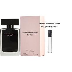 NARCISO RODRIGUEZ by Narciso Rodriguez EDT SPRAY 1.6 OZ for WOMEN And a Mystery Name brand sample vile