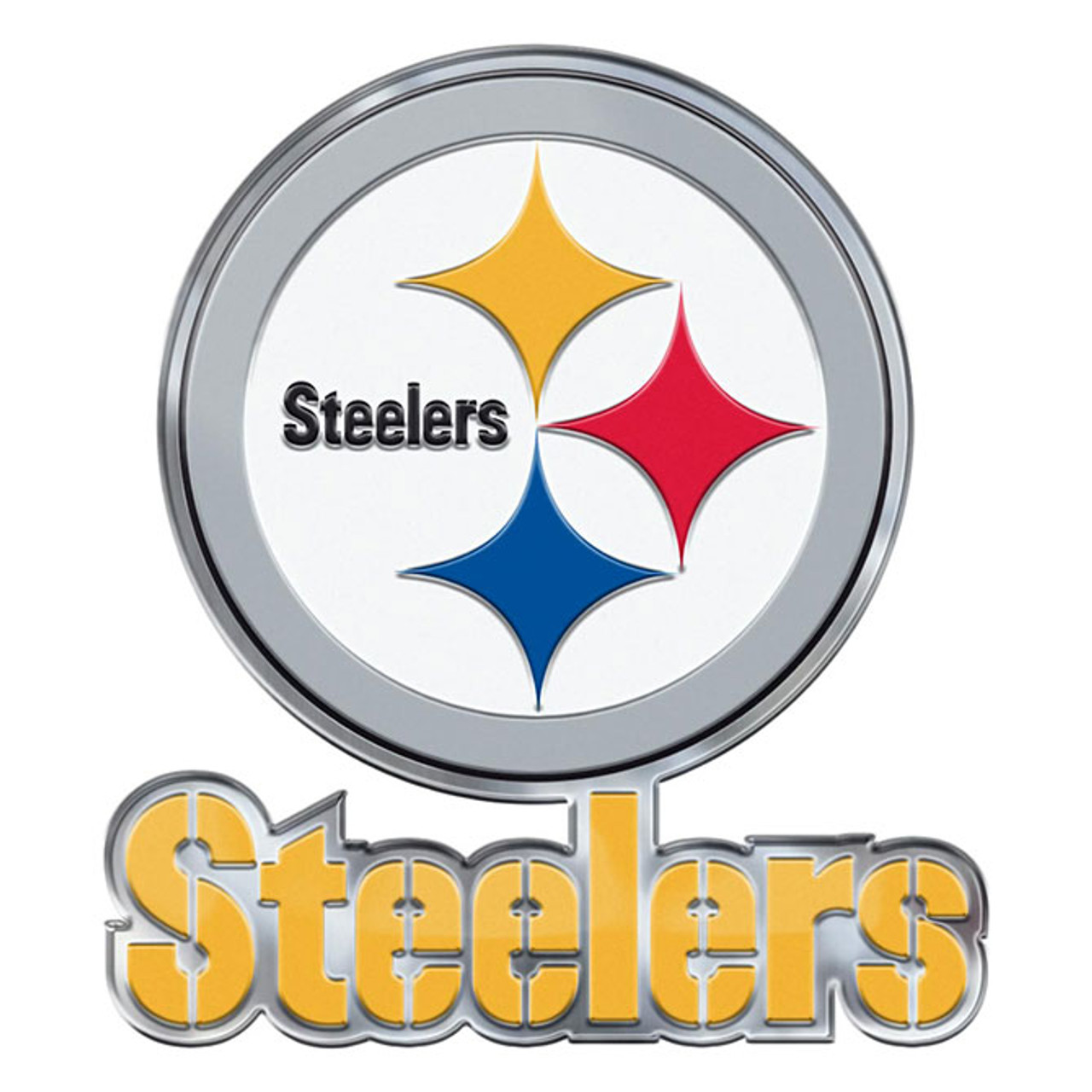 Team ProMark Pittsburgh Steelers Auto Emblem Color Alternate Logo