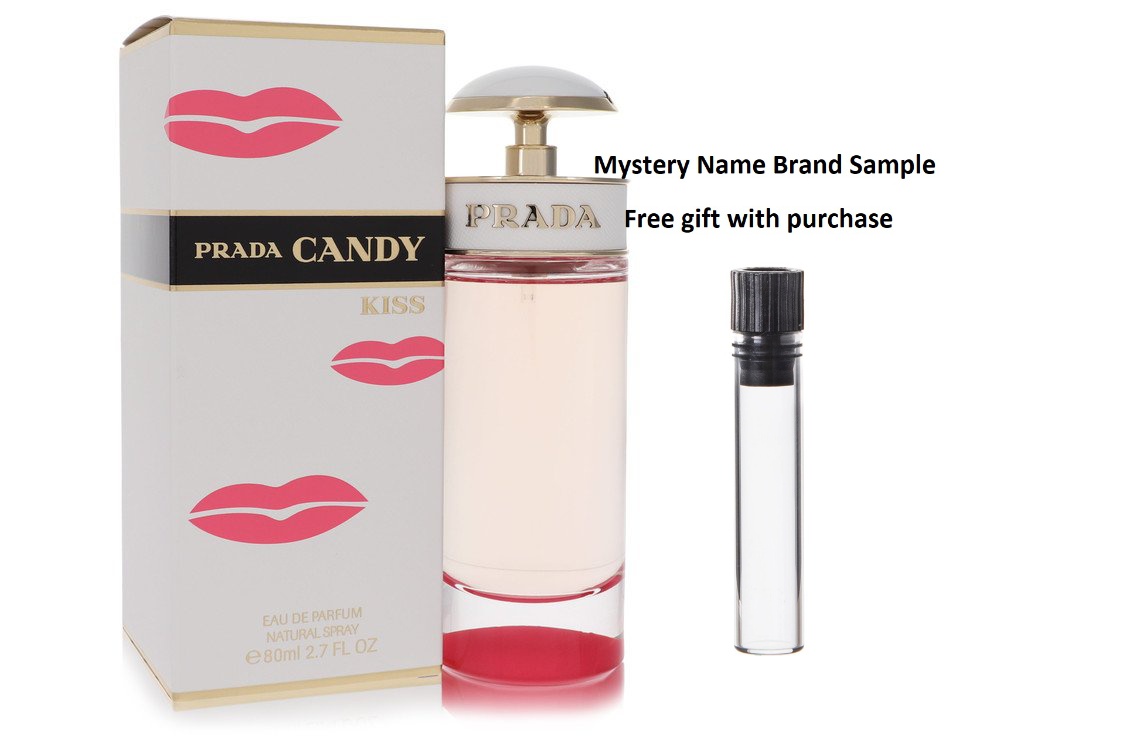 Prada Candy Kiss by Prada Eau De Parfum Spray 2.7 oz And a Mystery Name brand sample vile