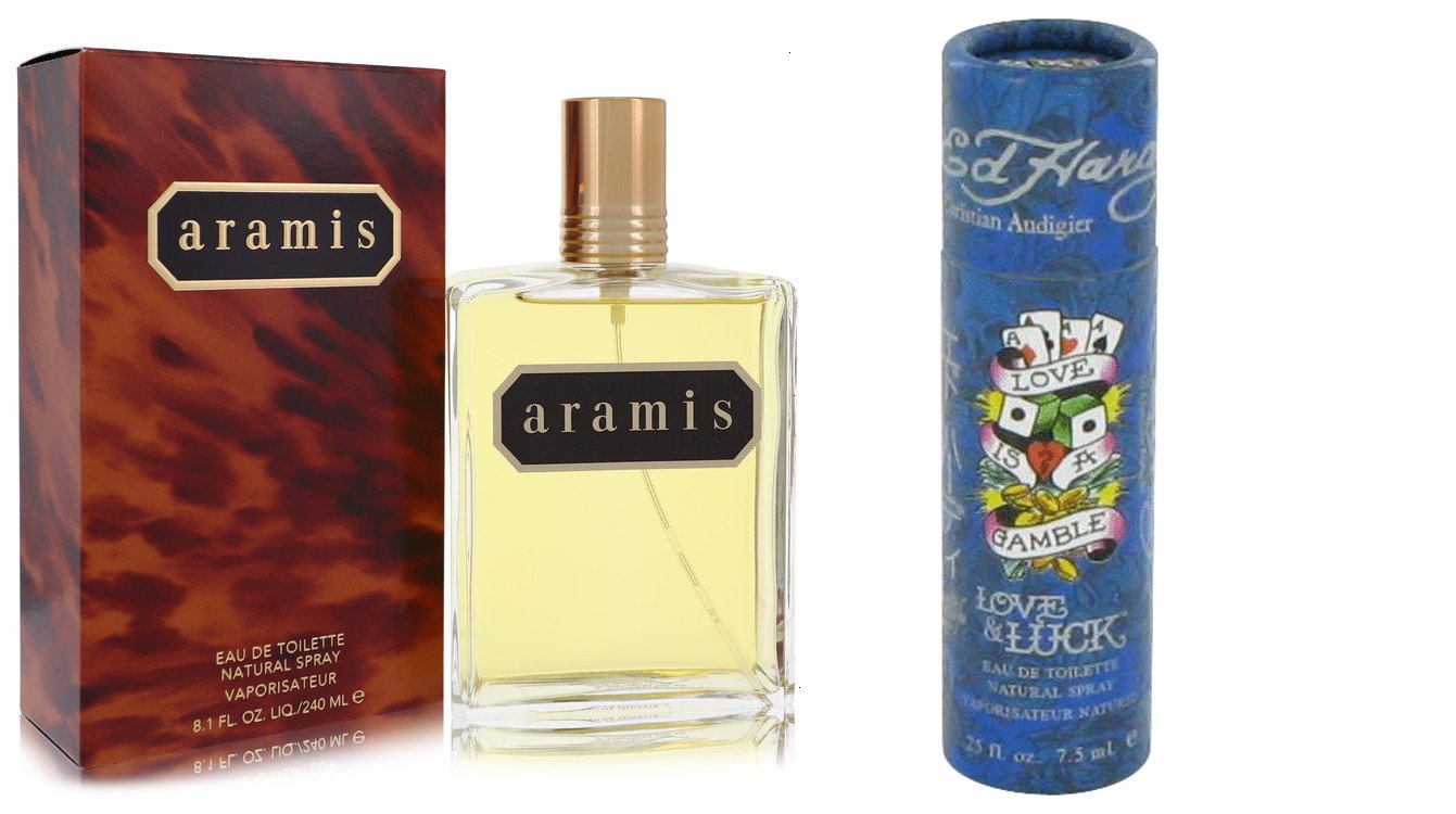 Aramis Gift Set ARAMIS Cologne/ Eau De Toilette Spray 8.1 oz And a Love & Luck  Mini EDT  .25 oz