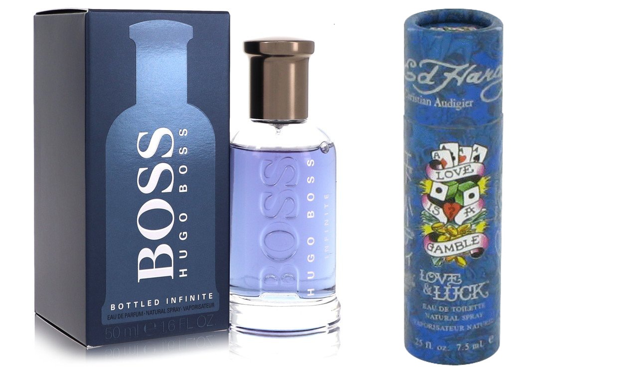 Naschrift Eerder kousen Hugo Boss Gift Set Boss Bottled Infinite Eau De Parfum Spray 1.6 oz And a  Love & Luck Mini EDT .25 oz