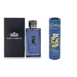 Dolce & Gabbana Gift Set K Eau De Parfum Spray 3.3 oz And a Love & Luck  Mini EDT  .25 oz