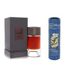 Dunhill Gift Set Dunhill Arabian Desert Eau De Parfum Spray 3.4 oz And a Love & Luck  Mini EDT  .25 oz