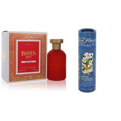 Bois 1920 Gift Set Oro Rosso Eau De Parfum Spray 3.4 oz And a Love & Luck  Mini EDT  .25 oz
