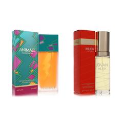 Animale Parfums Set of Womens ANIMALE Animale EDP Spray 6.7 oz And a JOVAN MUSK Cologne Concentrate Spray 2 oz