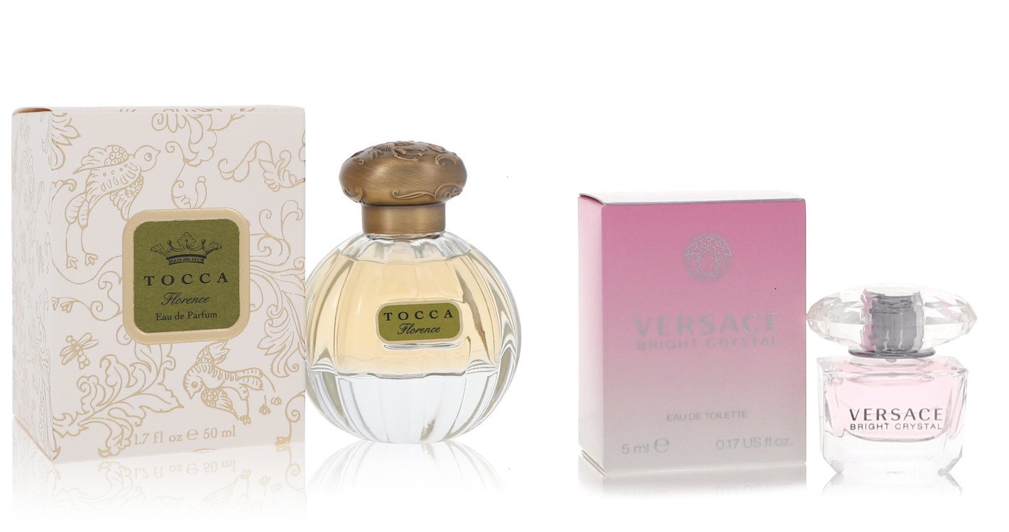 Tocca Set of Womens Tocca Florence Tocca EDP Spray 1.7 oz And a Bright Crystal Mini EDT .17 oz