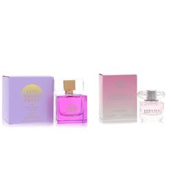 Kate Spade Set of Womens Live Colorfully Sunset Kate Spade EDP Spray 3.4 oz And a Bright Crystal Mini EDT .17 oz