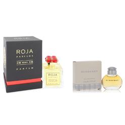 Roja Parfums Set of Womens Roja NuWa Roja Parfums Extrait De Parfum Spray (Unisex) 3.4 oz And a BURBERRY Mini EDP .17 oz