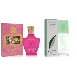 Creed Set of Womens SPRING FLOWER by Creed Millesime EDP Spray 2.5 oz And a Pink Sugar Roller Ball .34 oz