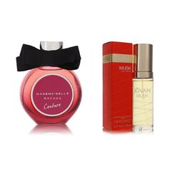Rochas Set of Womens Mademoiselle Rochas Couture Rochas EDP Spray (Tester) 3 oz And a JOVAN MUSK Cologne Concentrate Spray 2 oz