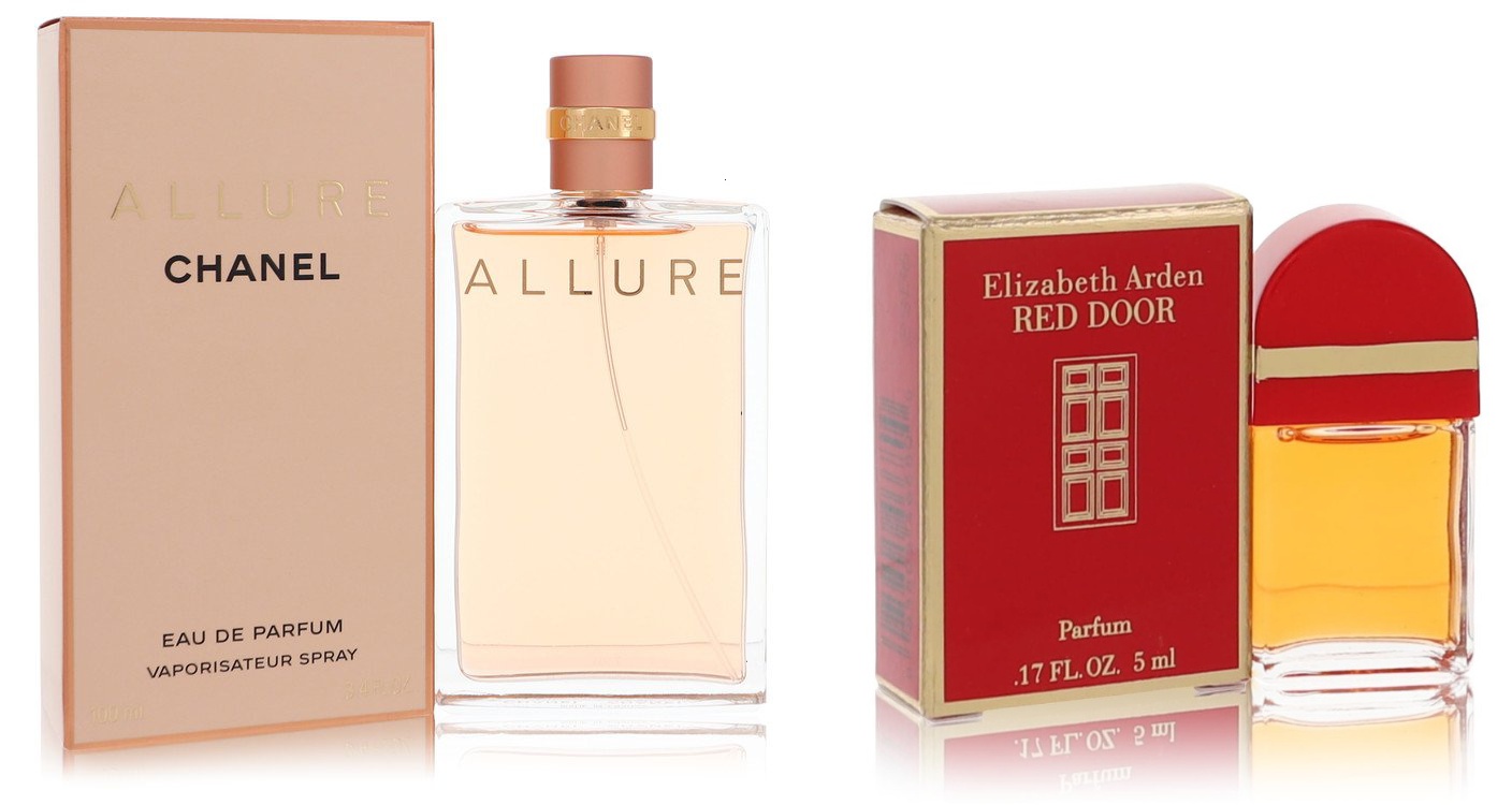Chanel Set of Womens ALLURE by Chanel EDP Spray 3.4 oz And a  RED DOOR Mini EDP .17 oz