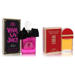 Juicy Couture Set of Womens Viva La Juicy Noir by Juicy Couture EDP Spray 3.4 oz And a  RED DOOR Mini EDP .17 oz