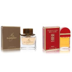 Burberry Set of Womens My Burberry by Burberry EDP Spray 3 oz And a  RED DOOR Mini EDP .17 oz