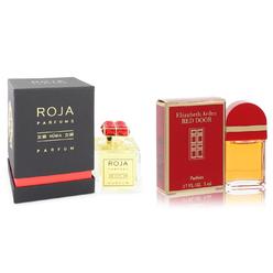 Roja Parfums Set of Womens Roja NuWa by Roja Parfums Extrait De Parfum Spray (Unisex) 3.4 oz And a  RED DOOR Mini EDP .17 oz