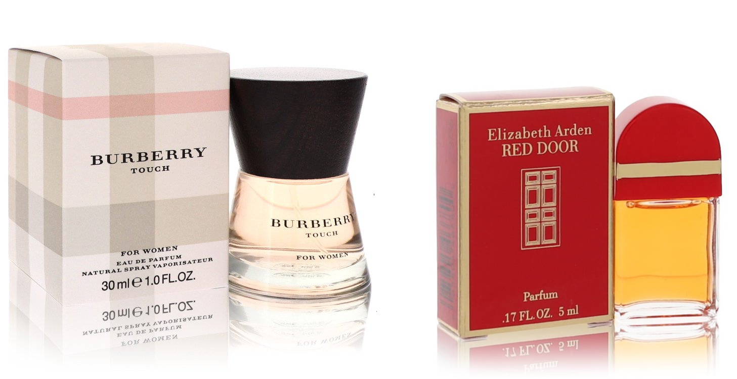 Burberry Set of Womens BURBERRY TOUCH by Burberry EDP Spray 1 oz And a  RED DOOR Mini EDP .17 oz