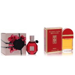 Viktor & Rolf Set of Womens Flowerbomb Ruby Orchid by Viktor & Rolf EDP Spray 1.7 oz And a  RED DOOR Mini EDP .17 oz