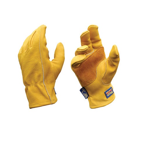 Wells Lamont 1201M Hydrahyde Cowhide Leather Work Glove, Medium