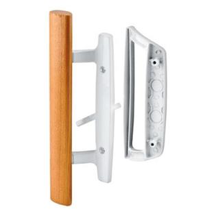 Prime Line 143532 Sliding Patio Door Handle Set White Prime Line 143532 Sliding Patio Door, White Sliding Door Outside Pull With Key