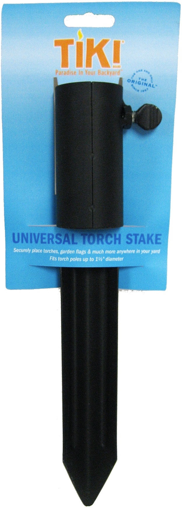Tiki 1312124 Metal Torch Stake, Black